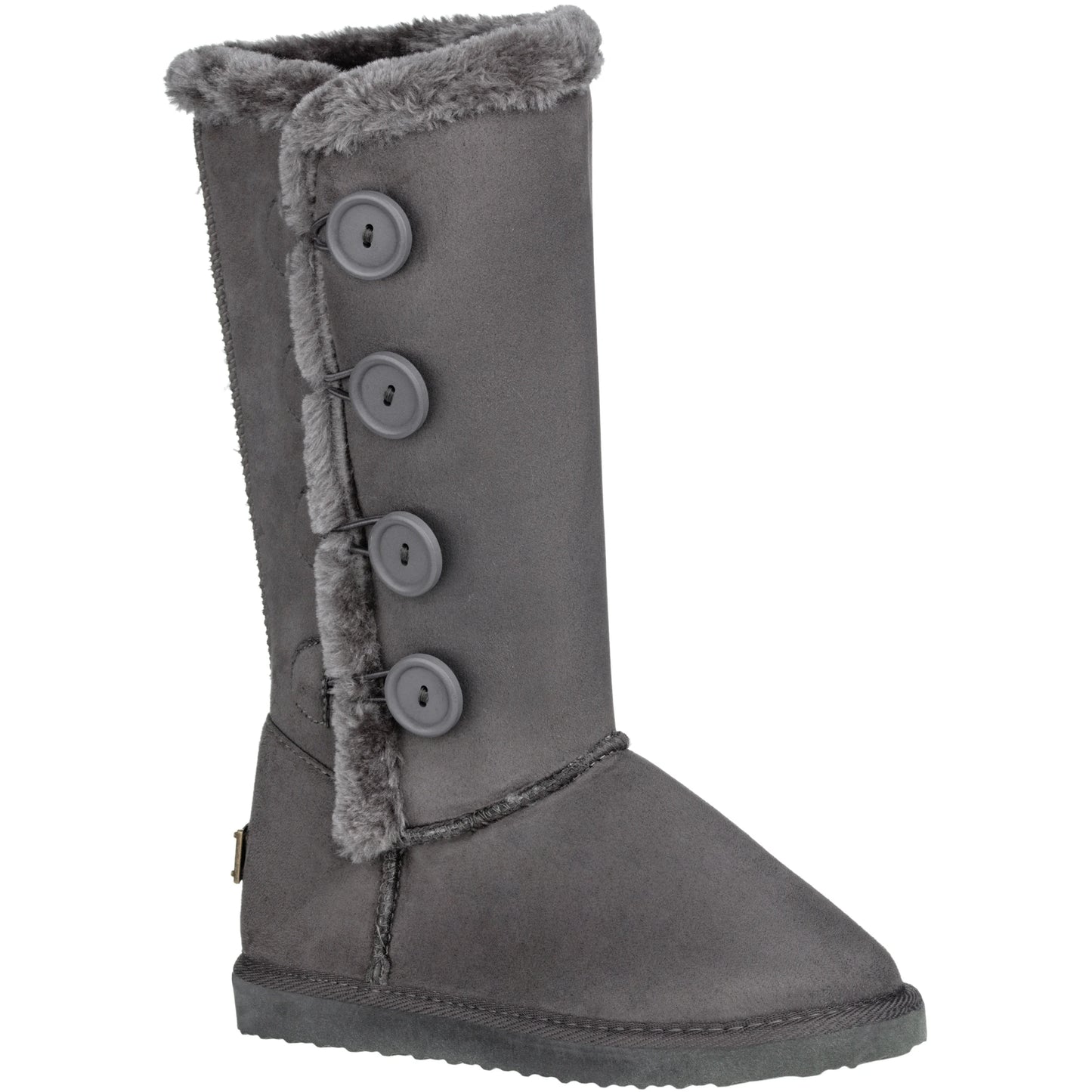 Women's Snow Boots Fleece Lined Solid Color Mid-Calf Flat Snow Boots Fur Lined Winter Boots
