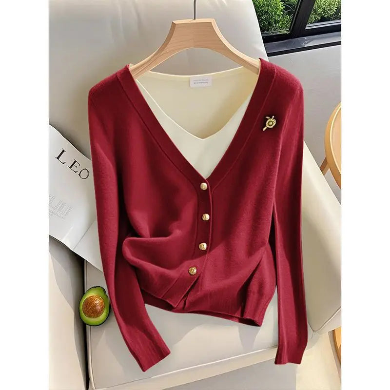 Thin Cardigan Sweaters for Women Clothing Autumn Fashion Clothes Basic Coat Women Jacket Casual Outerwear Streetwear Knit Tops