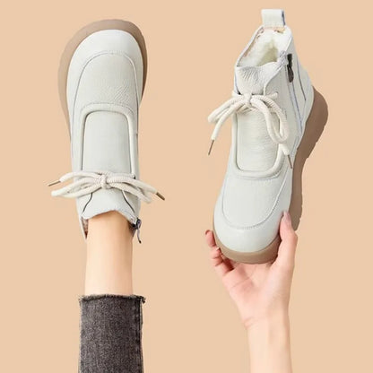 2026New Women's Snow Boots Fashion Platform Boots for Women Winter Plush Warm Cotton Shoes Waterproof Ankle Boots Botas De Mujer