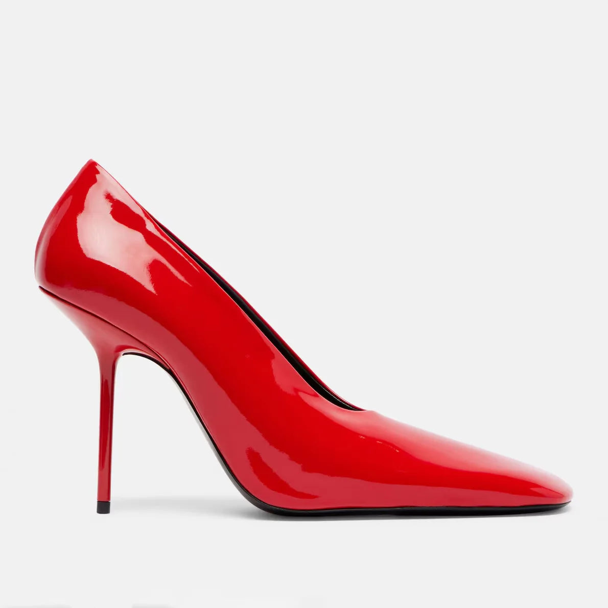 European and American Spring and Autumn Fashion Stiletto Single Shoes Fashion Shallow Mouth Temperament Square HeadWomen's Shoes