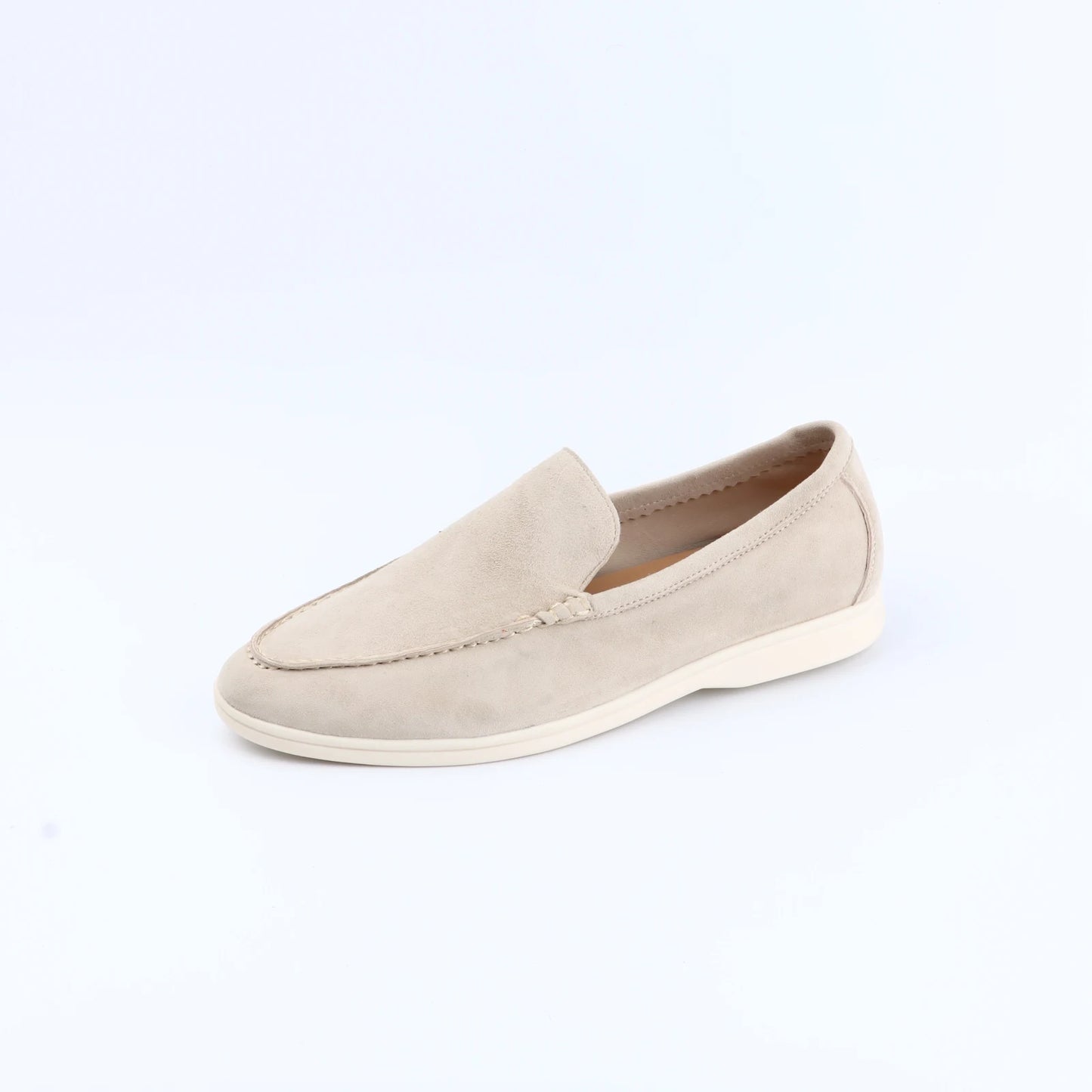 Unisex Suede Leather Loafers 2025 Summer Casual Comfortable Slip-On Flat Moccasins Women Men Shoes Lazy Footwear Loafer Shoes