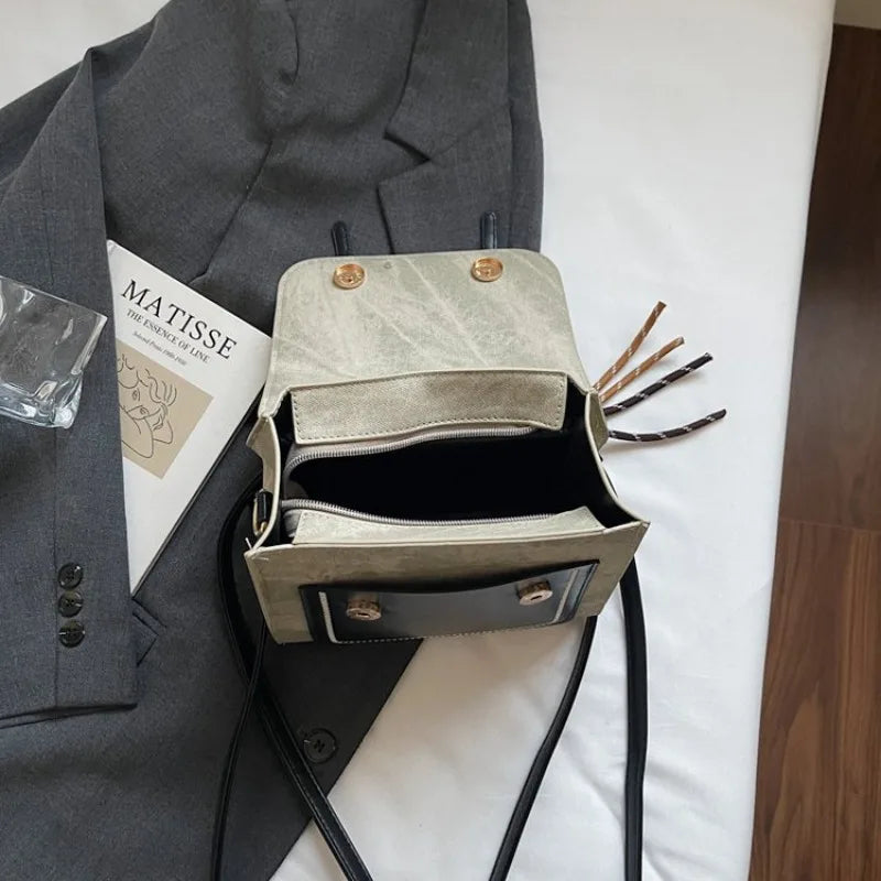 Elegant 3-in-1 Denim Women's Backpack, Stylish Crossbody Shoulder Bag for Casual Travel Short Trips, Trendy Matronly Fashion Bag