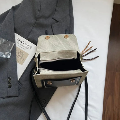 Elegant 3-in-1 Denim Women's Backpack, Stylish Crossbody Shoulder Bag for Casual Travel Short Trips, Trendy Matronly Fashion Bag