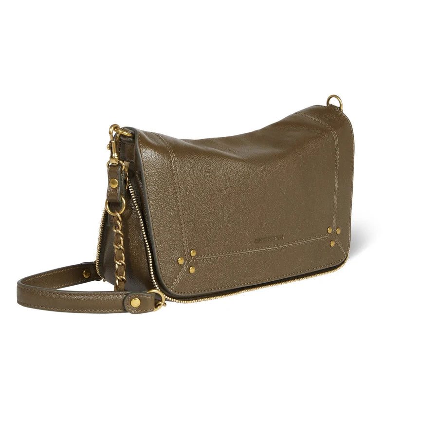 New Women's Shoulder Bag Or Cross Bag Removable Belt Braided And In Closed With Magnetic Leather Flaps