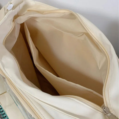 New Japan Style Transparent Postcard Display Shoulder Women Badge DIY Decoration Crossbody Bag Anime Expo Class Tote Itabag