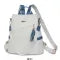 Oxford Cloth Stitching Women'S Backpack Anti-Theft Back Zipper Girls Schoolbag Casual Travel Double Shoulder Backpack