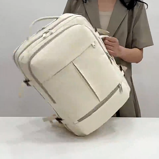 Large Capacity Backpack For Women Men Multiple Pockets And Zippers Versatile Computer Bags Business Travel Backpack